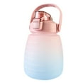 thumbnail image 1 of Portable Water Bottle BPA-Free 1400ML Drinking Bottle with Time Markings, 1 of 2