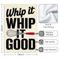 thumbnail image 3 of 2 Pcs Funny Kitchen Towels,Whip It Good with Whisk Microfiber Dish Towels,Kitchen Tea Towels,Kitchen Towel Set (18" X 26"), 3 of 3