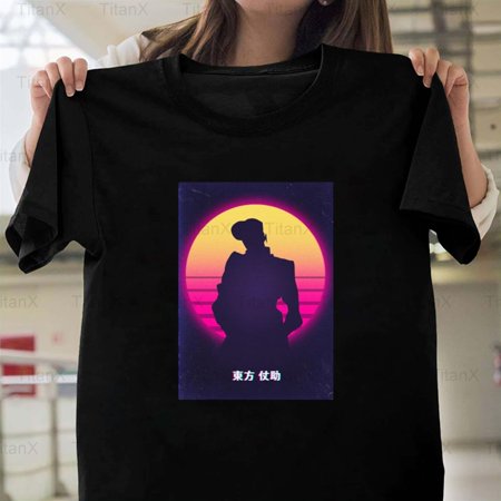 TitanX95 Josuke Higashikata Retro Style Graphic, Vintage Jojo Anime Manga Inspired Art T-Shirt, for Unisex, up to size 5XL.