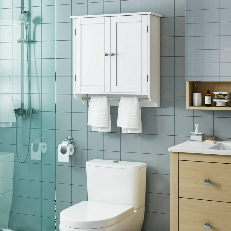 6 Easy Bathroom Storage Solutions: Wall-Mounted Bathroom Cabinet Ideas