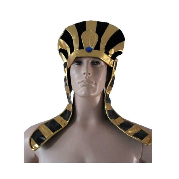Or Noir Roi Tut Pharaon Hat Égyptien Romain Grec Costume Accessoire Pâques