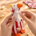thumbnail image 4 of Nkmbld Goose Decor, Easter Rustics Goose Costume Clothes for Outdoor Patio Yard Decor, Porch Goose Decoration for Cement Plastic Goose Statue, 4 of 8