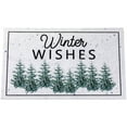 thumbnail image 3 of Winter Wishes Christmas Doormat 29" x 17", 3 of 6