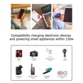 thumbnail image 4 of Inversor de corriente para coche FOVAL de 150 W 12 V DC a 110 V AC con USB, 4 of 7