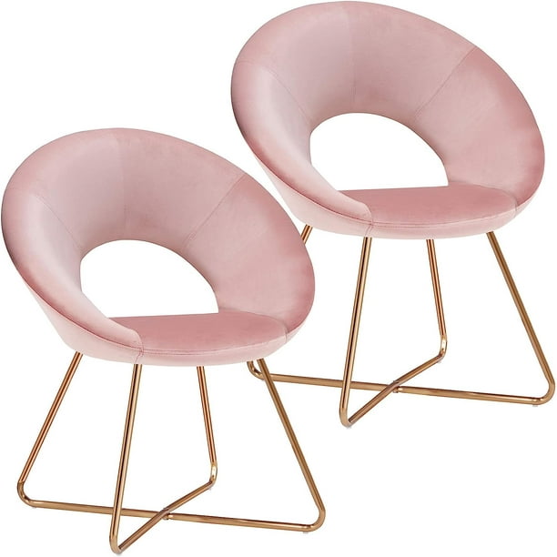 Duhome Modern Living Room Chairs Set of 2 Velvet Accent Chair for