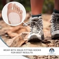 thumbnail image 5 of Dr. Frederick's Original Self-Adhesive Metatarsal and Arch Support Insole Gel Pads - 2 Pieces - Generous Ball of Foot Cushions for Arch Support, Plantar Fasciitis & More - Large - W8.5-11.5 | M7.5-11, 5 of 7