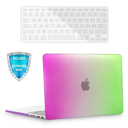 Slim Soft Plastic Hard Case Keyboard Skin For Apple MacBook Pro 15 Retina