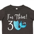 thumbnail image 4 of Inktastic 3rd Birthday Mermaid Party Girls Toddler T-Shirt, 4 of 5