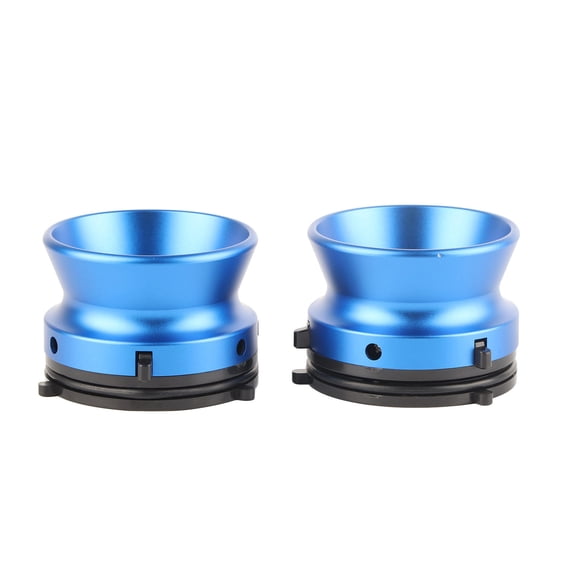1 par de adaptadores de Buje nab, Adaptador de Buje Nab de aluminio Pulido de 10 Pulgadas, Adaptadores Universales de Buje Nab para Grabadoras de Cinta de Carrete A Carrete