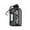 Black, variant on Gallickan Large Water Bottle, 4 Liter Water Cup for Sports Fitness Male And Female, Portable Water Bottle, Includes Strap, Straw, Black
