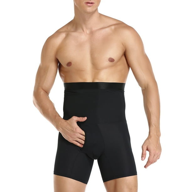 Lilvigor Men Shapewear Tummy Control Slimming Shorts High Waist
