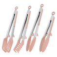 thumbnail image 2 of Pinzas inoxidable 430, antideslizantes, anticorrosión, soporte Vertical, utensilios resistentes, pinzas para cocinar Rosado Gloria Pinzas para utensilios de cocina, 2 of 9