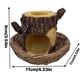 thumbnail image 3 of Comedero para pájaros, nido colgante para patio, jardín, decoración de pájaros, artesanía de resina., 3 of 7
