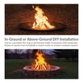 thumbnail image 5 of Sunnydaze 27" Round Steel Fire Pit Ring Insert, 5 of 13