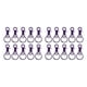 thumbnail image 3 of Inteprter Hebilla colgante de 10 piezas con cierres de langosta de Metal, hebillas para bolso, conectores de extremo de Hardware, llavero, accesorio de Type8 NO8 Inteprter CBP483985, 3 of 6