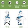thumbnail image 5 of Balery Design Name Dog Hoodie Pets Wear Hoodies For Small Dogs Pet Clothes Costumes, Pets Wear Hoodie Sweatshirt Outfit For Dogs Cats Cosplay Party-Size Name, 5 of 8