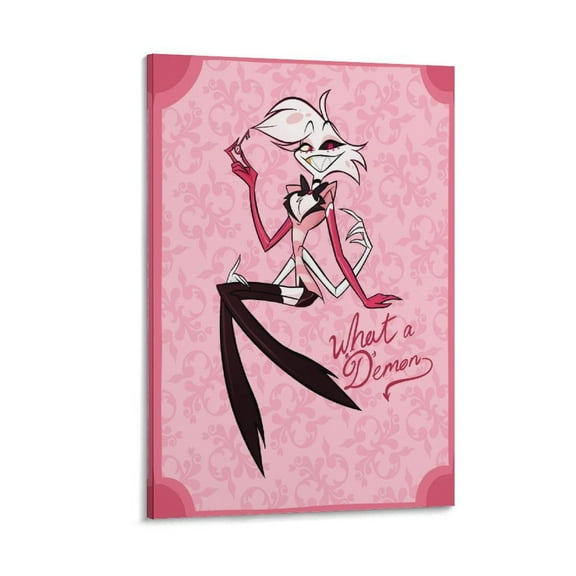 Anime Hazbin Hotel Poster Angel Dust Posters Art Print Wall Photo Paint Poster Hanging Picture Family Bedroom Decor Gift 24x36inch(60x90cm)