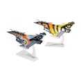 thumbnail image 1 of 2 piezas 1/72 escala Fighter modelo avión casa habitación gabinete Zulema Avión de combate, 1 of 8