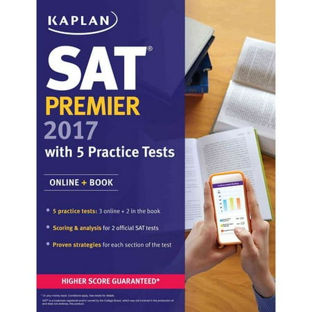 Sat Premier 2017 Online With 5 Practice Tests Walmart Com