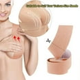 thumbnail image 3 of Boob Tape, Breast Lift Boobytape with Nipple Covers, Waterproof Bob Tape DIY Breathable Breast Lift Tape for A-E Large Breast Pink, 3 of 6