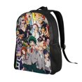 thumbnail image 2 of Mha Boku no Hero Academia Backpack Lightweight Unisex Basic Daypack Bookbag Laptop Satchel Rucksack For Travel School Office Daily, 2 of 8