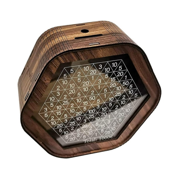 de Madera, Caja de Dinero, Armario, Decoración de Mesa, Artesanías, Caja de Dinero, Caja de Billetes para Adultos, , Niñas, , Oficina