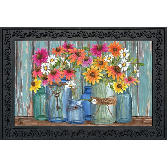 Briarwood Lane Farm Fresh Flowers Spring Doormat