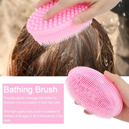 Brosse De Massage En Silicone Tbest Masseur De Cuir Chevelu Doux Pour Bebe Adulte Walmart Canada