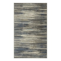Mohawk Home Orpheus Indoor Woven Area Rug, Grey/Dark Blue, 3'11" x 6'
