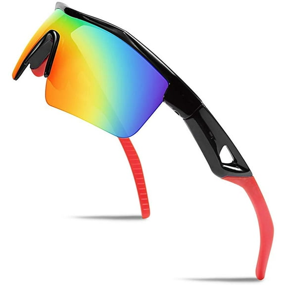 FEISEDY Kids Teens Sports Polarized Sunglasses TR90 Frame Boys Girls Cycling B2454