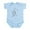 Sky Blue, variant on - Shaka Hang Loose Infant Bodysuit - Baby Light Bodysuit, Size Newborn - 24 Months