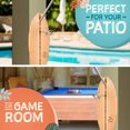 thumbnail image 3 of Juego con gancho y anillo Tiki Toss Deluxe 13 con poste de 5 pies, 3 of 8