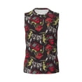 thumbnail image 6 of Lsque Vintage Gaming Print Men's Cotton Blend Sleeveless Muscle Shirts (S-3XL)- Moisture Wicking, Odor Protection, UPF 30+,Medium, 6 of 8