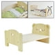 thumbnail image 5 of Muebles Miniatura 1:6 Decoración Cama de Madera para Muñecas Juguetes de Simulación Dormitorio Casas de Muñecas Accesorios de Durmiente Yotijar muebles de casa de muñecas, 5 of 10