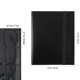 thumbnail image 2 of unbranded Álbum Para Tarjetas Deportivas Negro Con Múltiples Ranuras Para Organización Y Protección De, 2 of 6