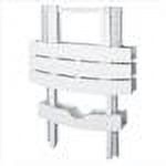 Adams Manufacturing Quik-Fold Side Table-White - image 3 of 6