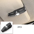 thumbnail image 1 of Soporte para gafas para gafas de sol de coche con clip para tarjetas, paquete de 2, 1 of 5