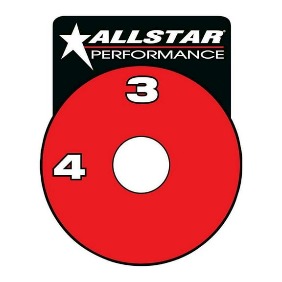 Allstar Performance RF Brake Shut-Off Valve Decal