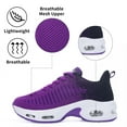 thumbnail image 5 of BROYON Womens Walking Shoes Slip on Air Running Shoes Fashion Sneakers Casual Fitness Gym Jogging Workout Ladies Nursing Work Easy Put On Athletic US 5.5-11, 5 of 13
