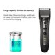 thumbnail image 2 of Cortapelos Eléctrico Impermeable T9, Recortadores De Pelo Recargables Con Pantalla Lcd Para Peluquero Interior Vogacara CE003144-01, 2 of 7