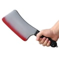 thumbnail image 1 of Cuchillo de sangre para Halloween, cuchillo afilado con sangre, Festival fantasma, juguete de plástico, cuchillo de cocina de simulación, accesorios complicados, cuchillo curvo, 1 of 5