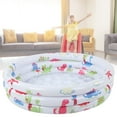 thumbnail image 3 of Piscina 90CM Bebé Piscina Dinosaurio Patrón Redondo Inflable Niños Juego De Agua Piscina, 3 of 7