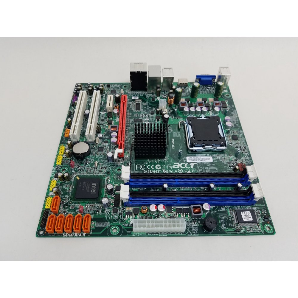 Refurbished Acer G43TAM3 LGA 775/Socket T DDR3 SDRAM Desktop