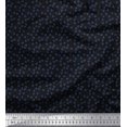 thumbnail image 1 of Soimoi polyester Crepe Fabric Artistic Leaves Print Sewing Fabric Yard 42 Inch Wide, 1 of 5