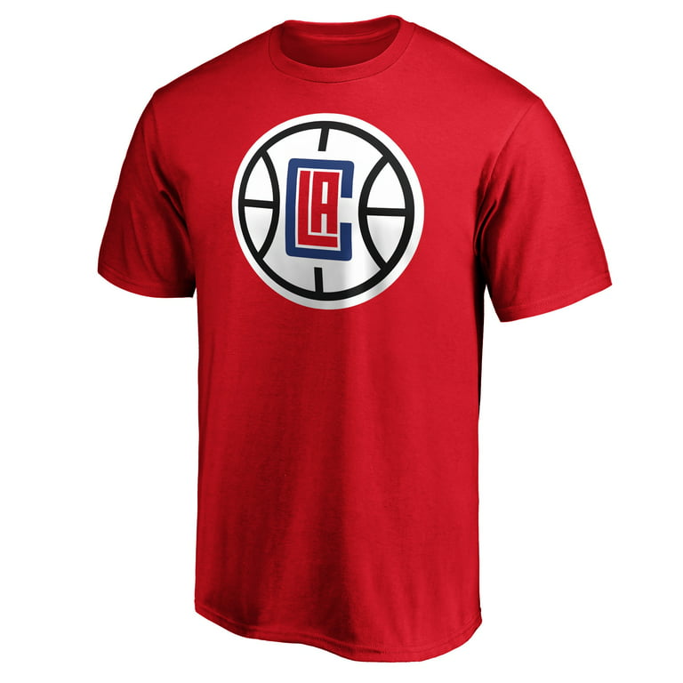 Men's Fanatics Branded Paul George Red LA Clippers Team Playmaker