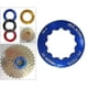 thumbnail image 3 of Cubierta de Casete de Bicicleta 11T a Prueba de , de Bloqueo de para Bicicleta de Carretera, Tornillo de Fijación, Azul Macarena Cubierta de casete de bicicleta, 3 of 8