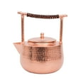 thumbnail image 2 of Tetera de cobre Perfecl 1200ml hecha a mano hervidor de agua caliente, 2 of 8