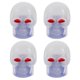 thumbnail image 1 of Luminous Tire Pressure Monitoring Skull Shape Car Tire Caps ABS 1.2x1.2x1.6cm 4Pcs, 1 of 2