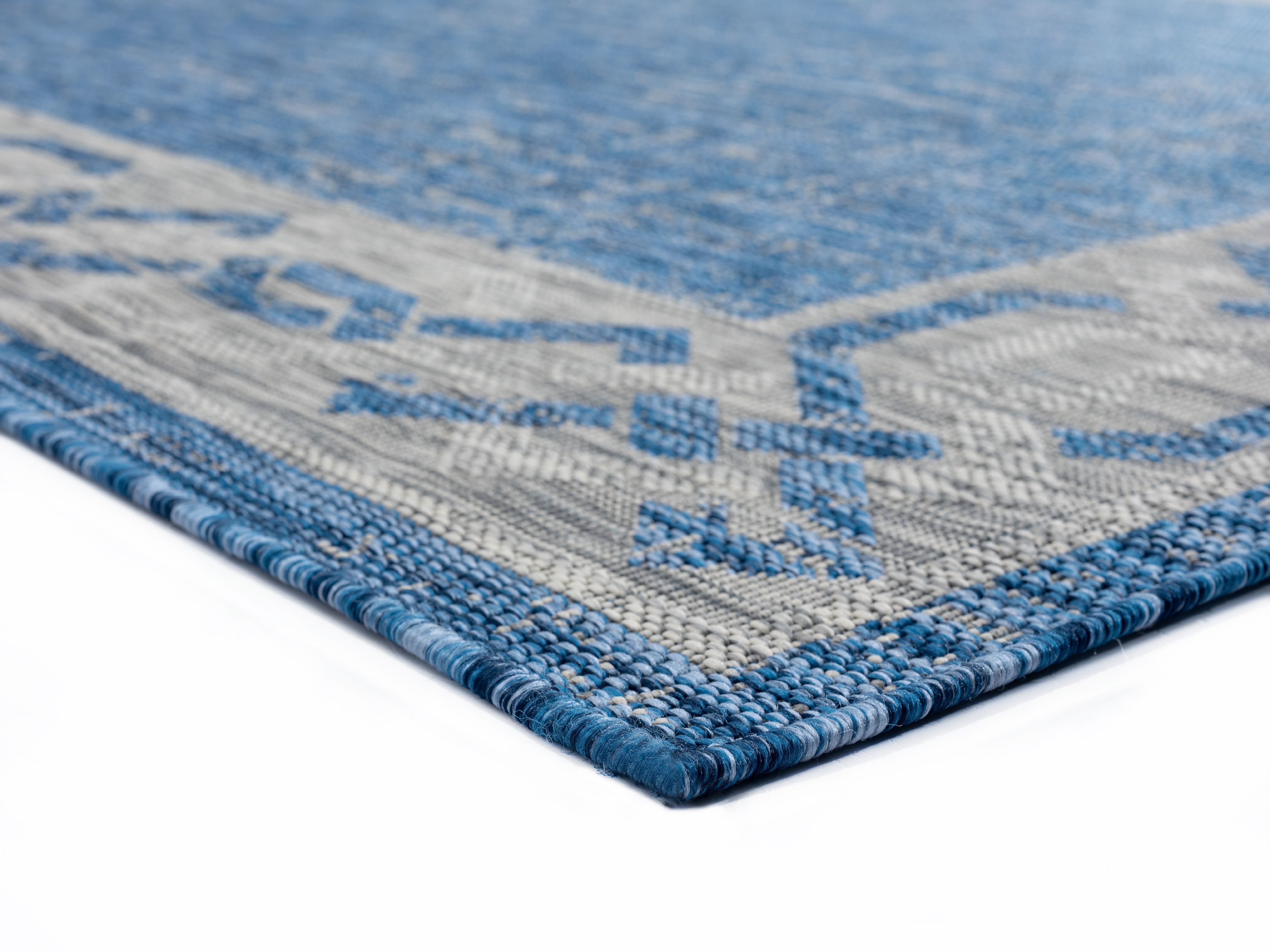 United Weavers Mali Parmalee Traditional Border Area Rug, Blue, 7'10" x 10'6"