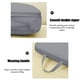 thumbnail image 5 of Juego de bolsas organizadoras de viaje impermeables grises, 4 piezas, doble capa, 5 of 7